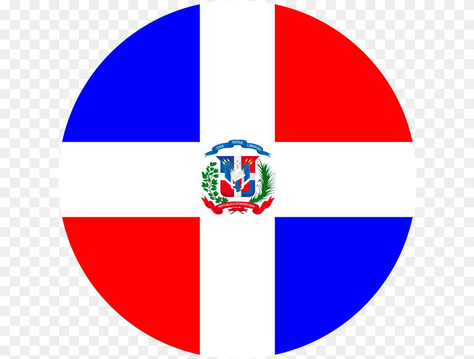 Dominican Republic Flag Black And White, Logo Png Image