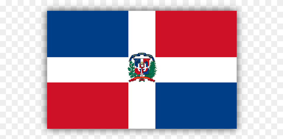 Dominican Republic Flag Bumper Sticker Drapeau De La Rpublique Dominicaine Free Transparent Png