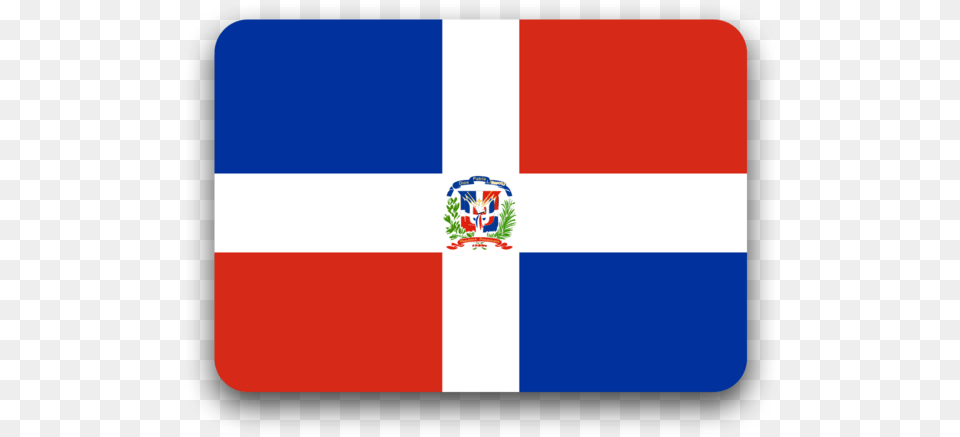 Dominican Republic Flag La Bandera De Republica Dominicana Free Png Download