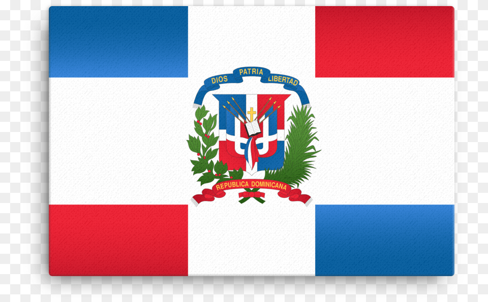 Dominican Republic Flag Wall Art Dominican Republic Flag, Logo, Emblem, Symbol Png
