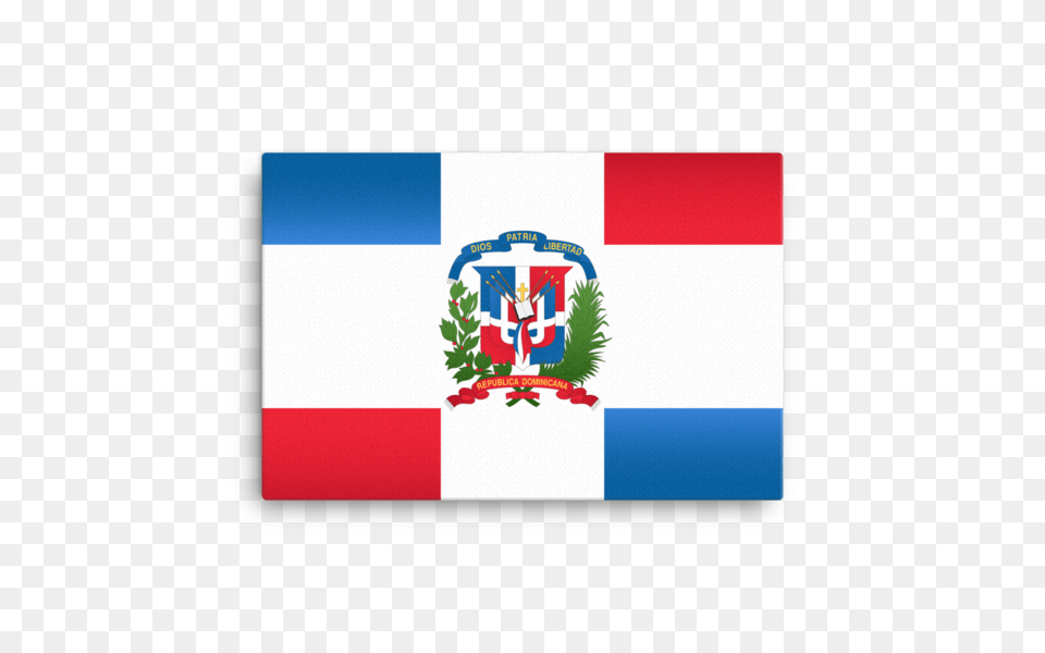 Dominican Republic Flag Wall Art Star Showroom, Emblem, Symbol, First Aid, Logo Png
