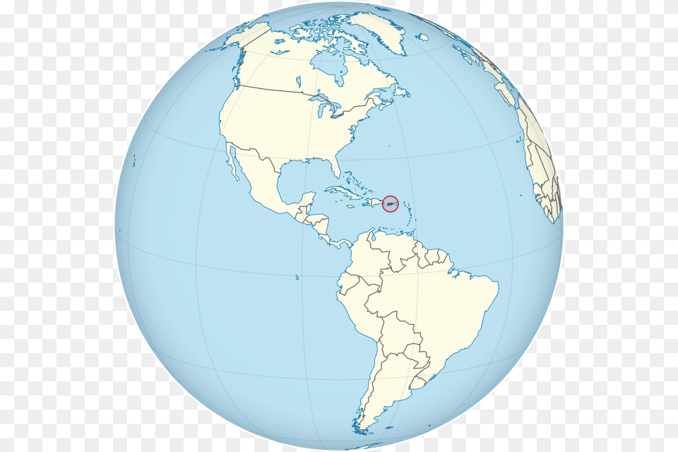 Dominican Republic On The Globe, Astronomy, Outer Space, Planet, Sphere Free Png Download