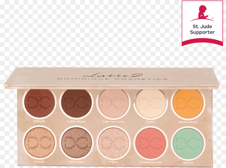 Dominique Cosmetics Latte 2 Palette, Face, Head, Paint Container, Person Free Png Download