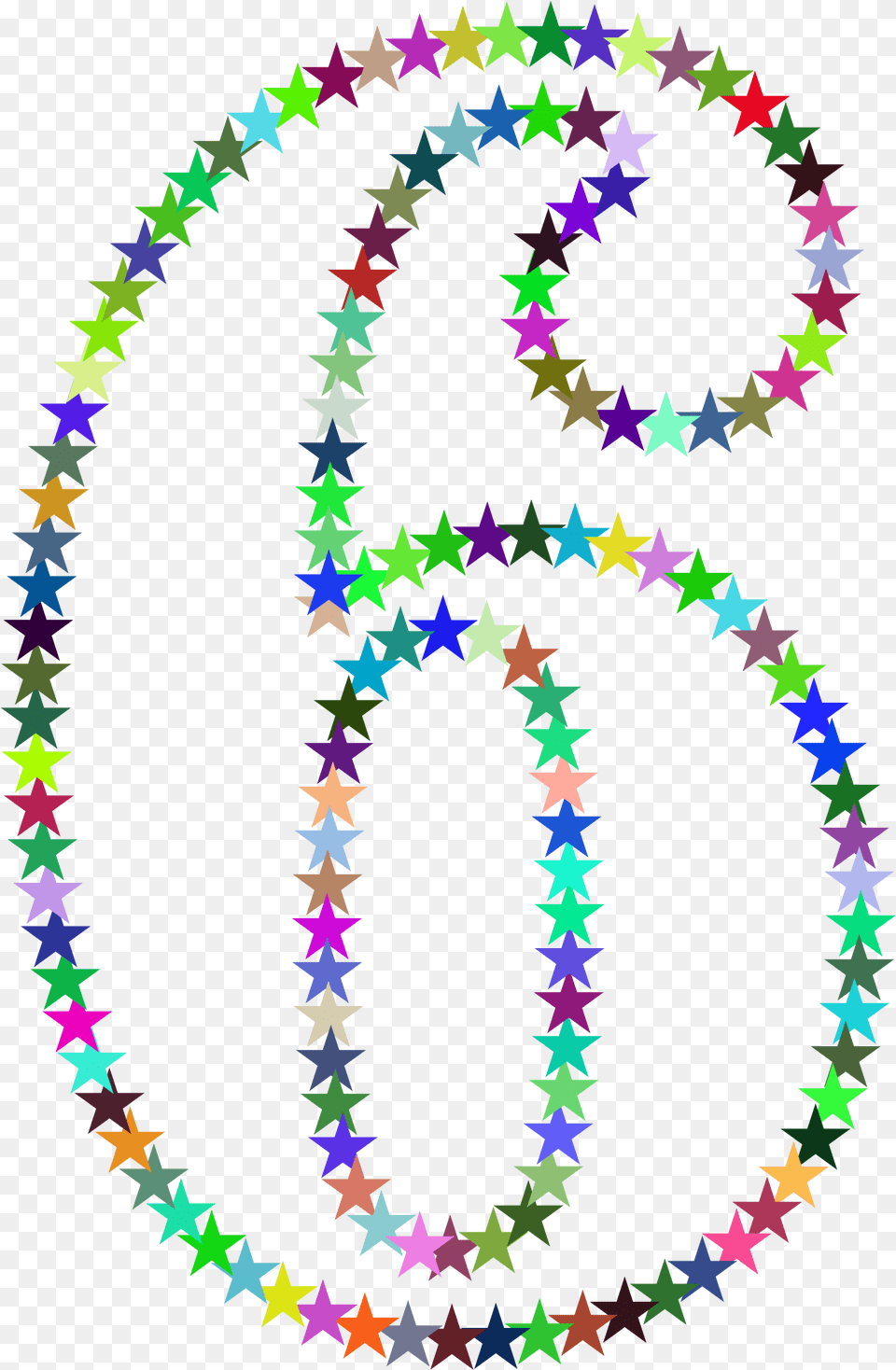 Domino Clipart Icon Six Stars Download Full Size Six Stars, Accessories, Spiral, Person, Symbol Png Image