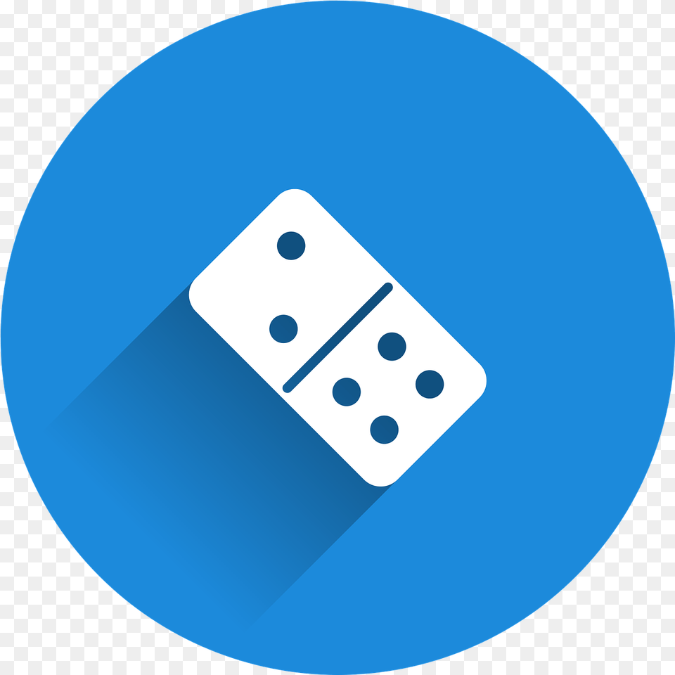 Domino Dominoes Play Stone Facebook Messenger Logo, Game, Disk Free Png