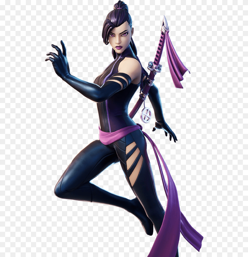 Domino Fortnite X Force Skins, Adult, Publication, Person, Female Free Transparent Png