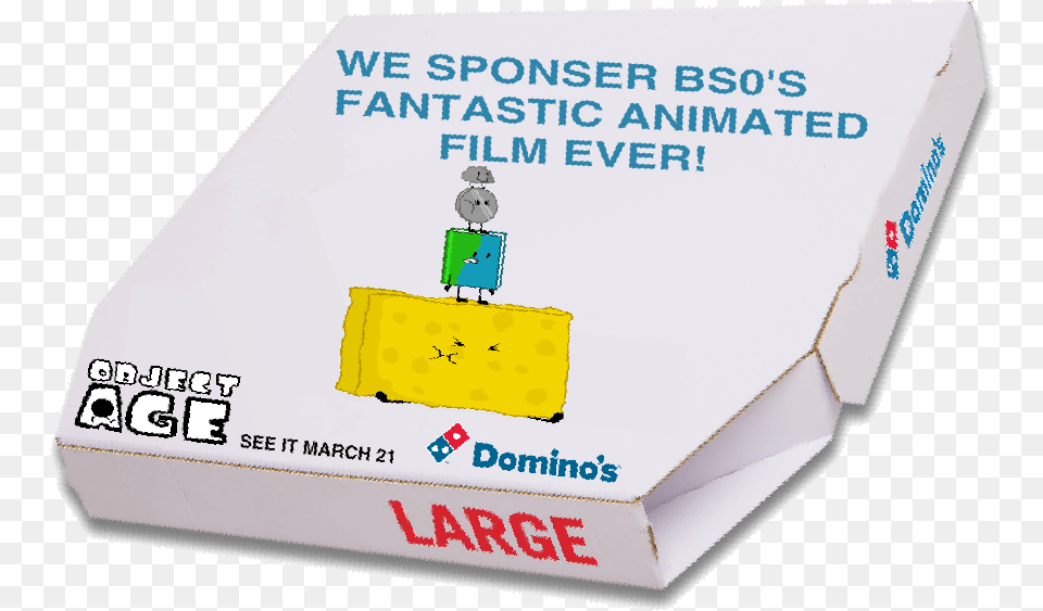 Dominos Pizza Box Object Age Wiki Free Png