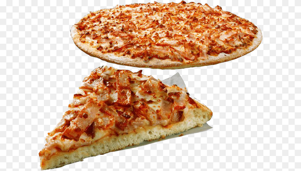 Dominos Pizza Slice Image Slice Ham And Cheese Pizza, Food Free Transparent Png
