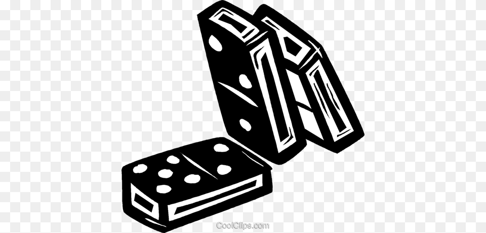 Dominos Royalty Vector Clip Art Illustration Domin Preto E Branco, Game, Domino Free Png Download