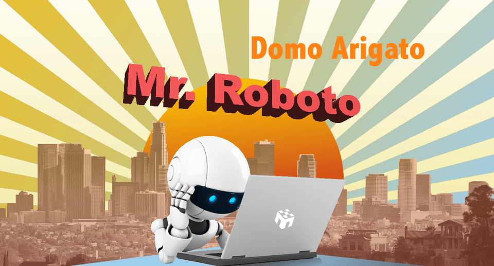 Domo Arigato Mr Los Angeles, Computer, Electronics, Pc, Laptop Free Png Download