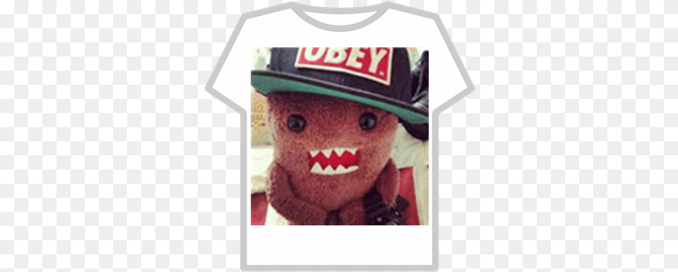 Domo With Obey Snapback Roblox Pewdiepie T Shirt Roblox, Clothing, Hat, Baseball Cap, Cap Png Image