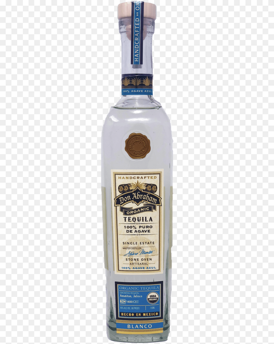 Don Abraham Organic Blanco Single Estate Gin, Alcohol, Beverage, Liquor Free Png