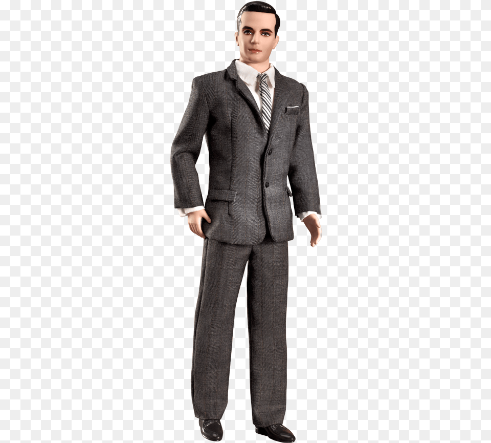 Don Barbie Collector Mad Men Don Draper Doll, Tuxedo, Suit, Formal Wear, Clothing Png Image