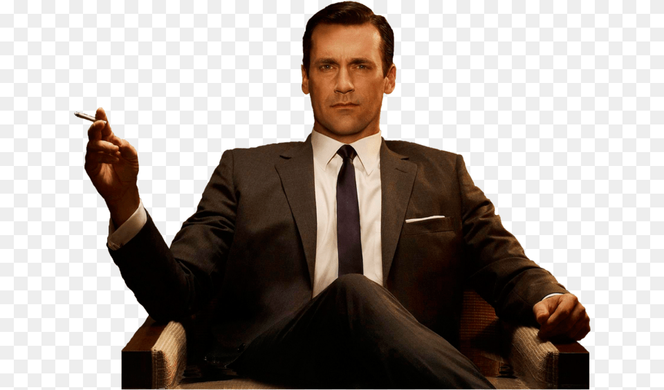 Don Draper, Accessories, Suit, Person, Jacket Free Png Download