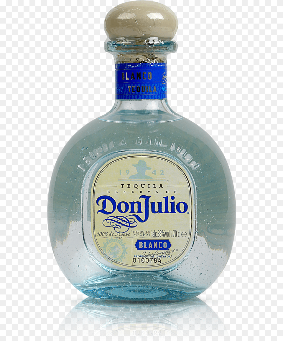 Don Julio Blanco 70cl Bottle, Alcohol, Beverage, Liquor, Tequila Png