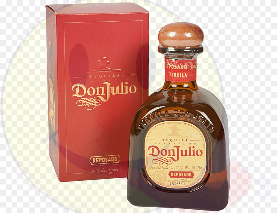 Don Julio Tequila, Alcohol, Beverage, Liquor, Bottle Free Png Download