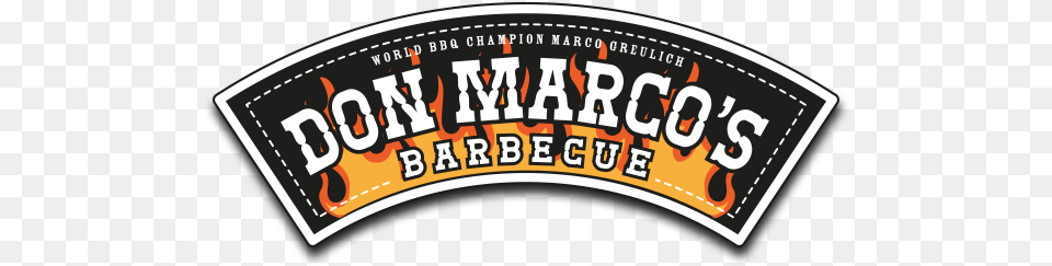 Don Marcos Barbecue Mobile Retina Logo Don Marco, Sticker, Text Free Png Download
