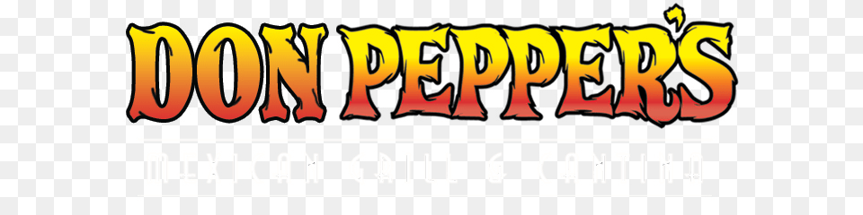 Don Peppers Mexican Grill Cantina, Logo, Text Free Png