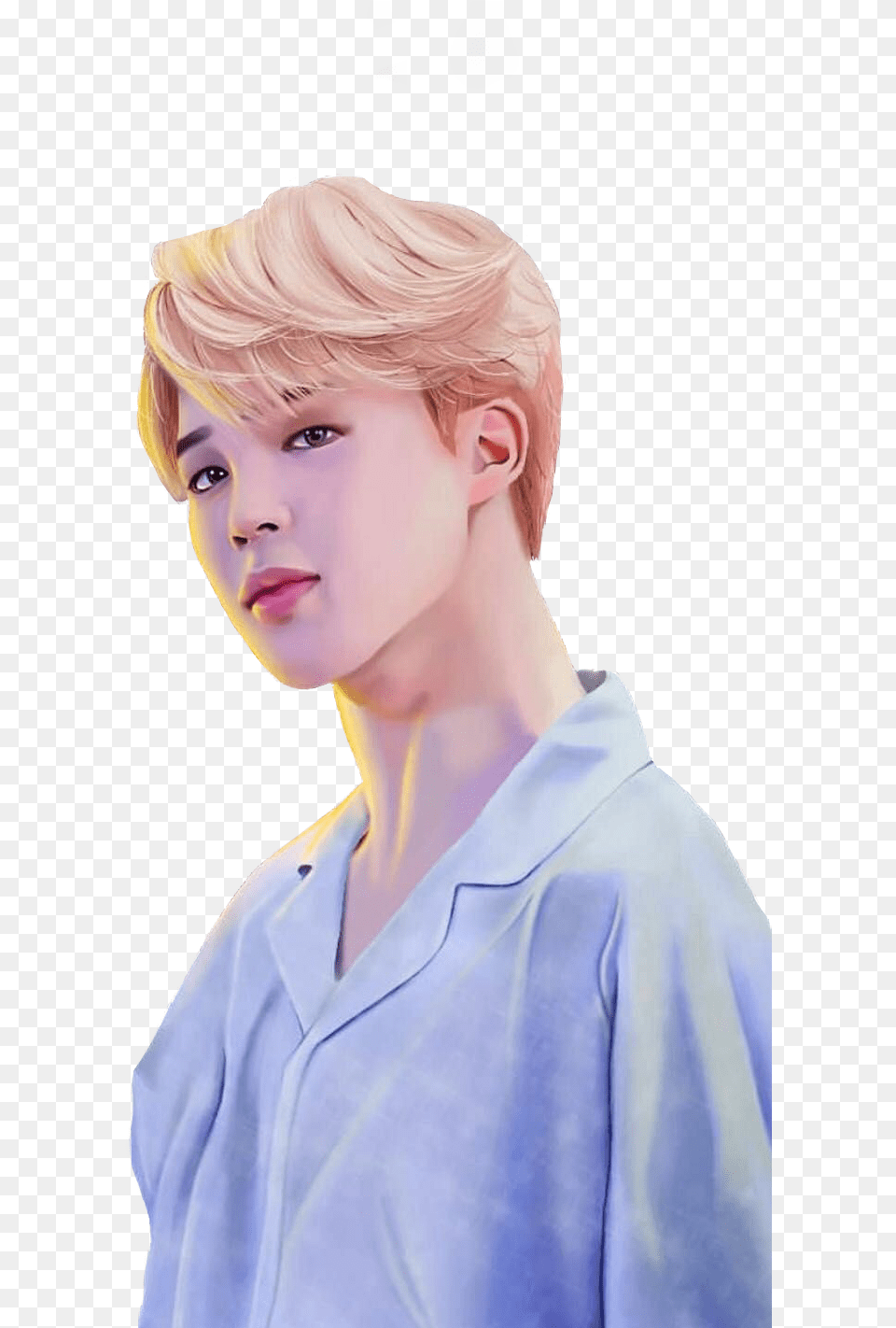 Don T Copy Or Use It Without The Source I Don Jimin Fanart, Blonde, Boy, Hair, Male Png
