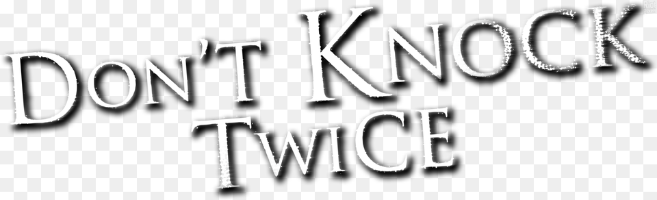 Don T Knock Twice Game Logo, Text, Book, Publication Free Png Download