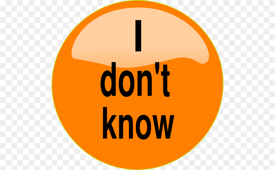 Don T Know Clip Art, Disk, Text Free Transparent Png