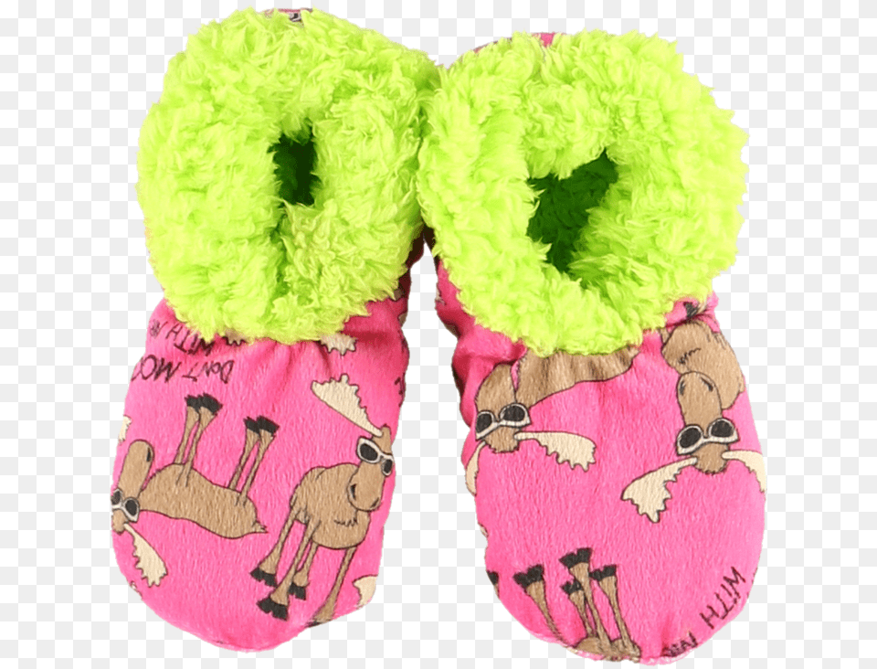 Don T Moose Slipper, Clothing, Footwear, Shoe, Baby Free Png