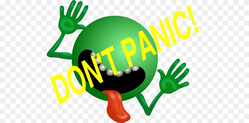 Don T Panic Clip Art, Green, Ammunition, Grenade, Weapon Free Transparent Png