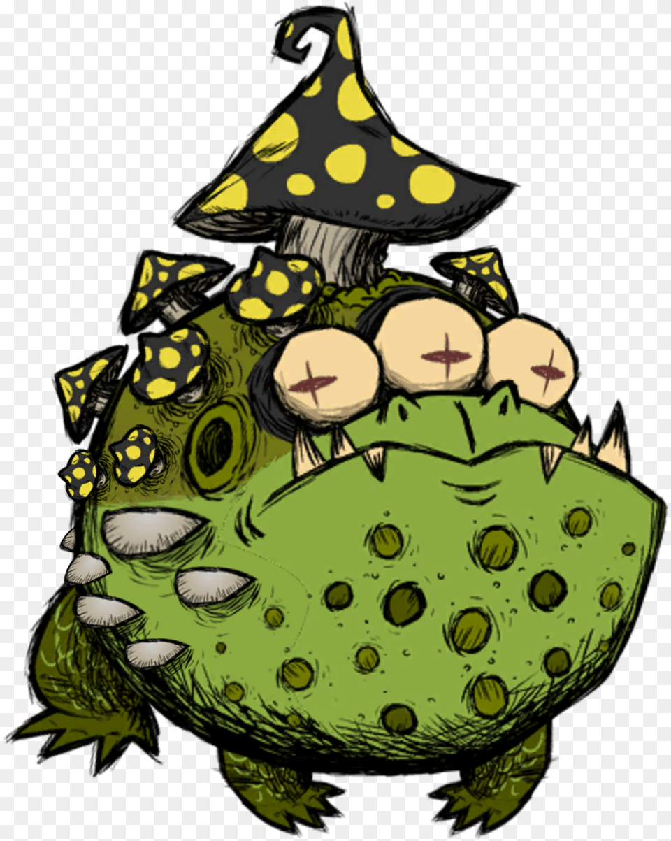 Don T Starve Game Wiki Fandom Powered Misery Toadstool, Green, Baby, Person, Face Free Png