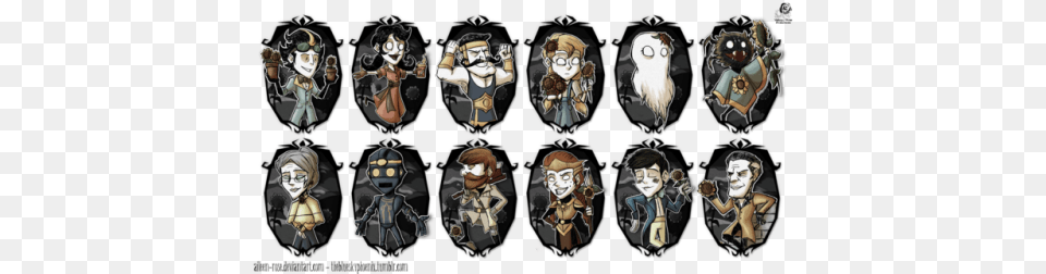 Don T Starve Victorian Skins, Comics, Book, Publication, Animal Free Png
