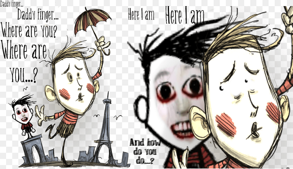 Don T Starve Wes Dab, Publication, Book, Comics, Adult Free Png