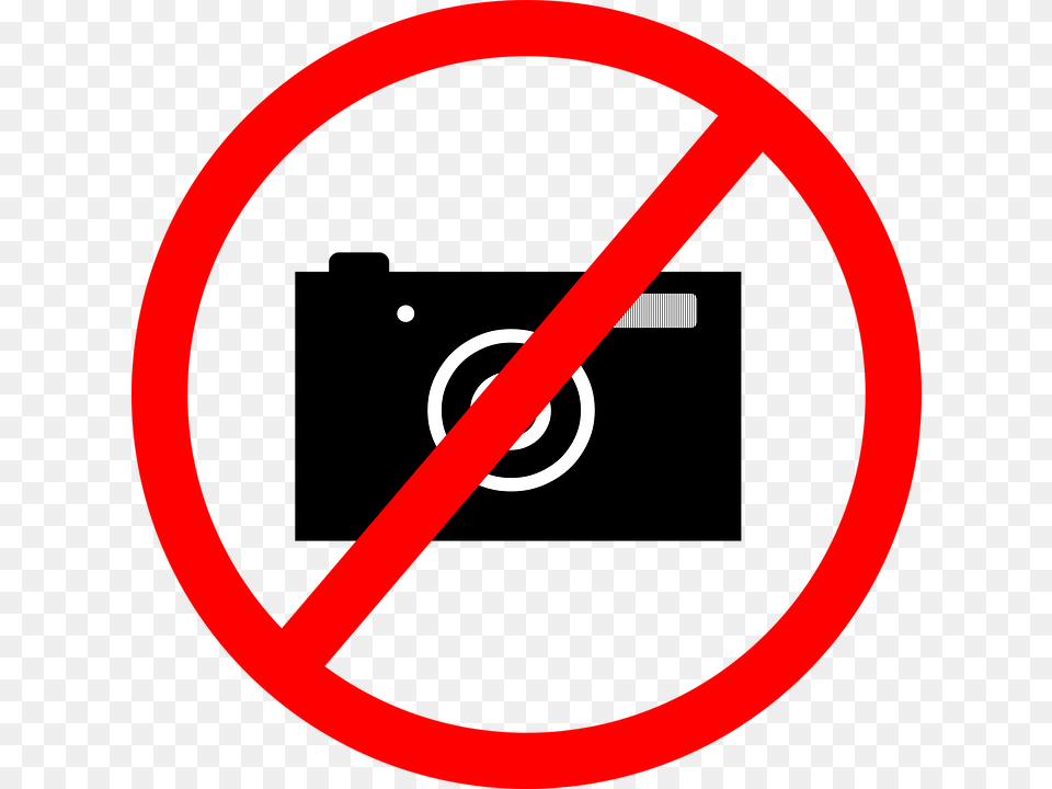 Don T Take Photographs, Sign, Symbol, Road Sign Free Png Download