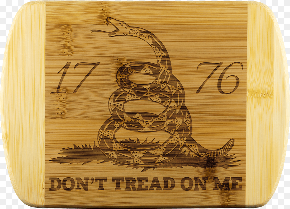 Don T Tread On Me Laser Etched Cutting Board Free Png