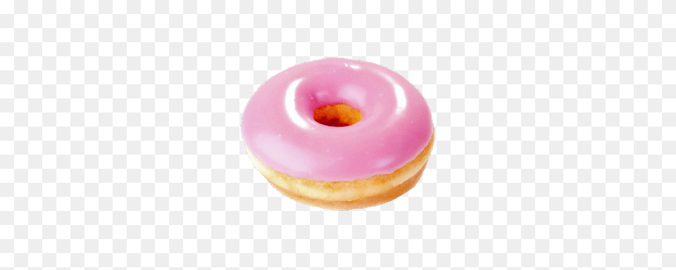 Dona Donut Pink Tumblr Cute Food Transparent Transp, Sweets Png