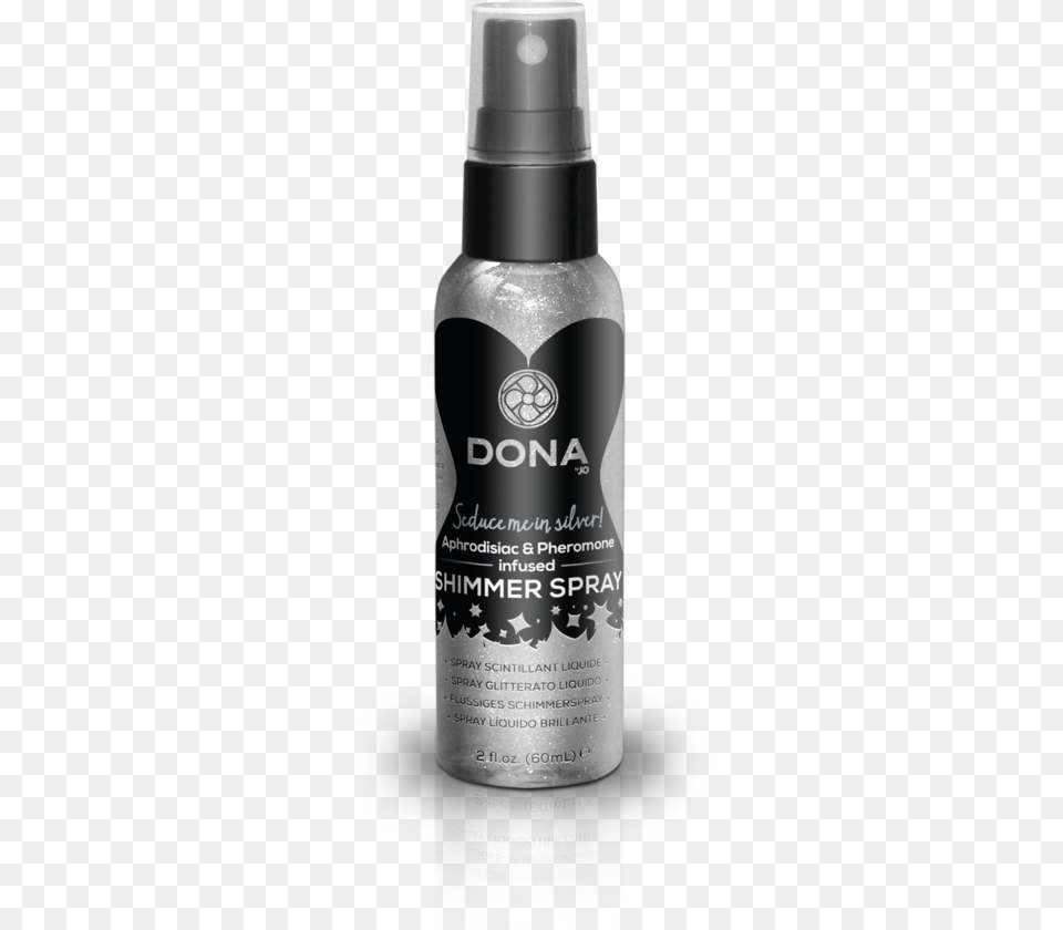 Dona Shimmerspray Silver, Tin, Bottle, Cosmetics, Shaker Free Png Download