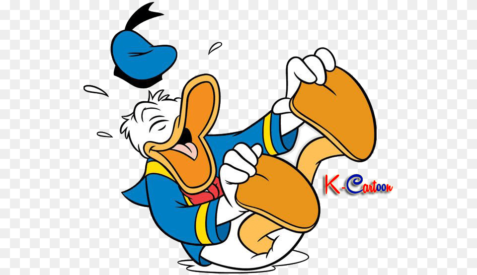 Donal Bebek Tertawa Vector Donald Duck Laughing, Baby, Person Png Image