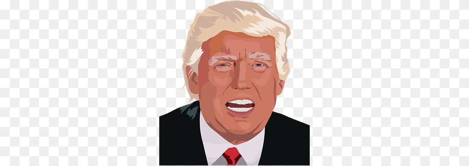 Donald Adult, Face, Head, Male Free Png Download