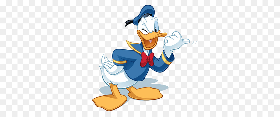 Donald Duck, Baby, Person, Cartoon, Outdoors Png Image