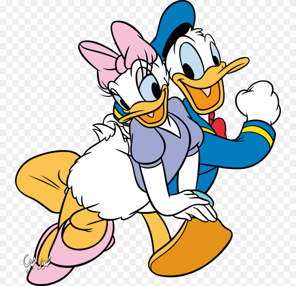 Donald Duck, Cartoon, Baby, Person, Book Png