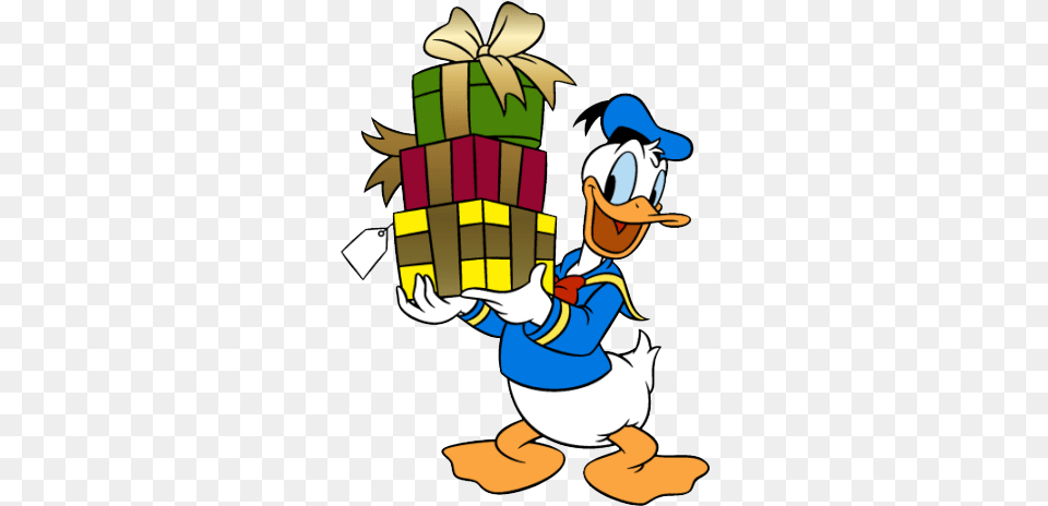 Donald Duck Christmas Clipart Daisy, Toy, Baby, Cartoon, Person Png