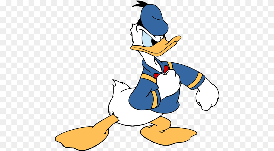 Donald Duck Clipart Angry Mad Donald Duck, Baby, Cartoon, Person Free Transparent Png