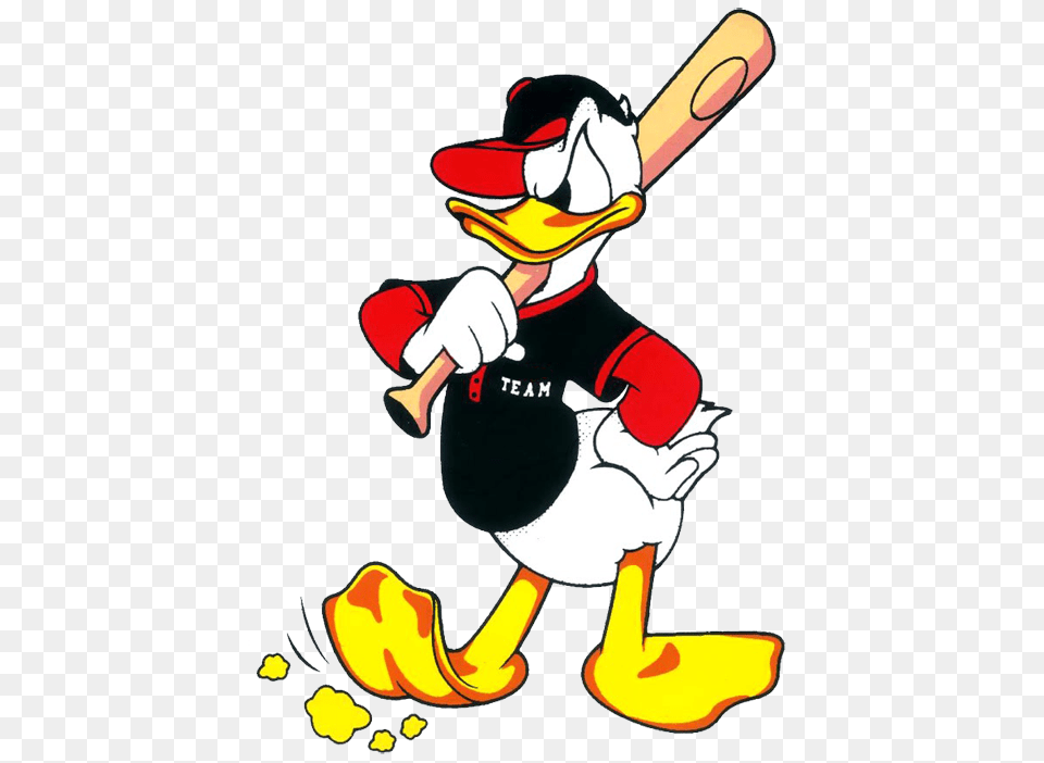 Donald Duck Clipart Baseball, Cartoon, Baby, Person Free Png