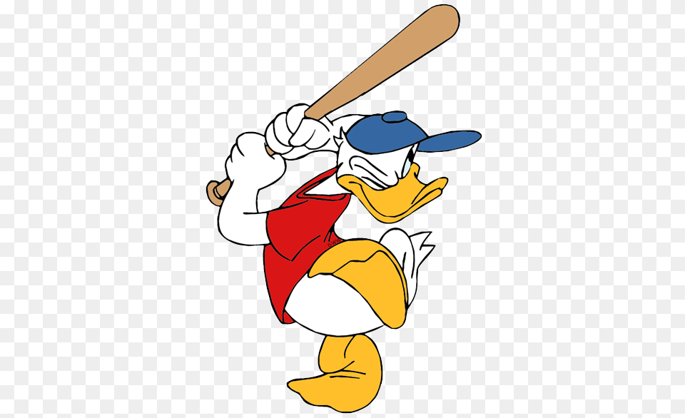 Donald Duck Clipart Baseball, People, Person, Team, Sport Free Png Download