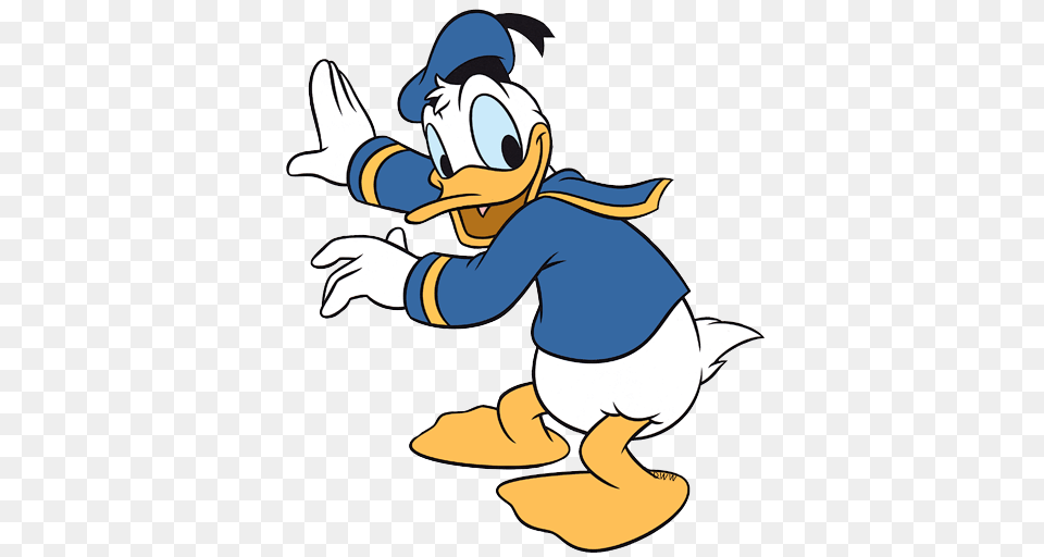 Donald Duck Clipart Blue, Cartoon, Nature, Outdoors, Snow Png Image