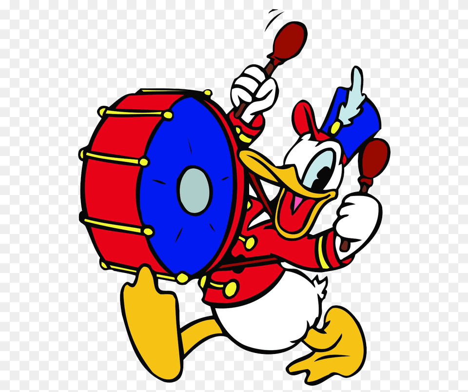 Donald Duck Clipart Disney Music, Musical Instrument, Baby, Person, Face Free Png