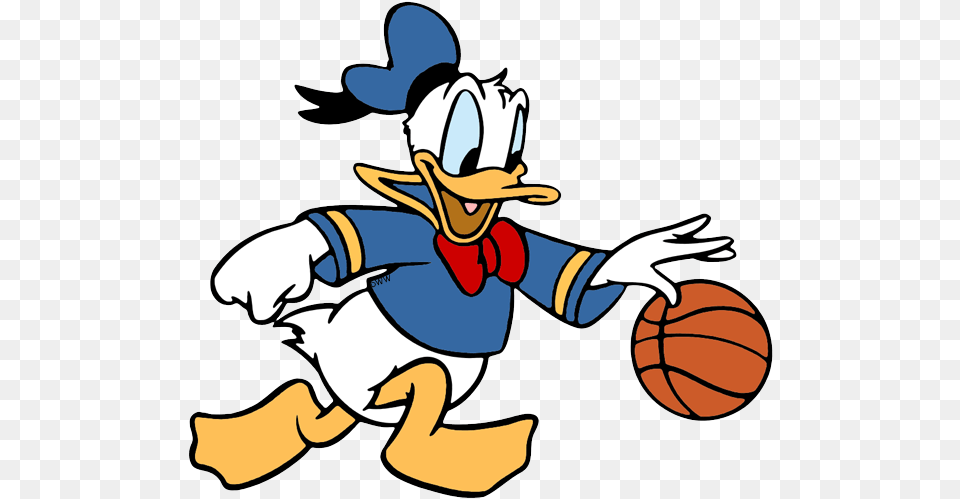 Donald Duck Comic Disney Donald Duck With Basketball, Baby, Cartoon, Person Png