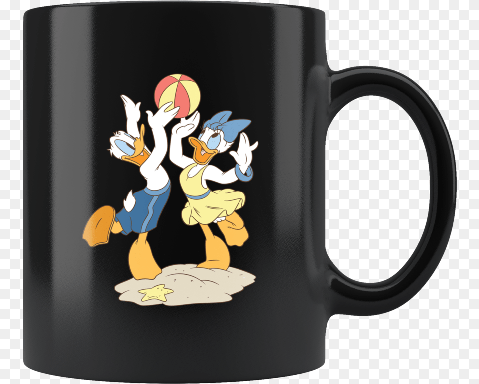 Donald Duck Disney Mug Mug, Cup, Baby, Person, Beverage Free Png Download
