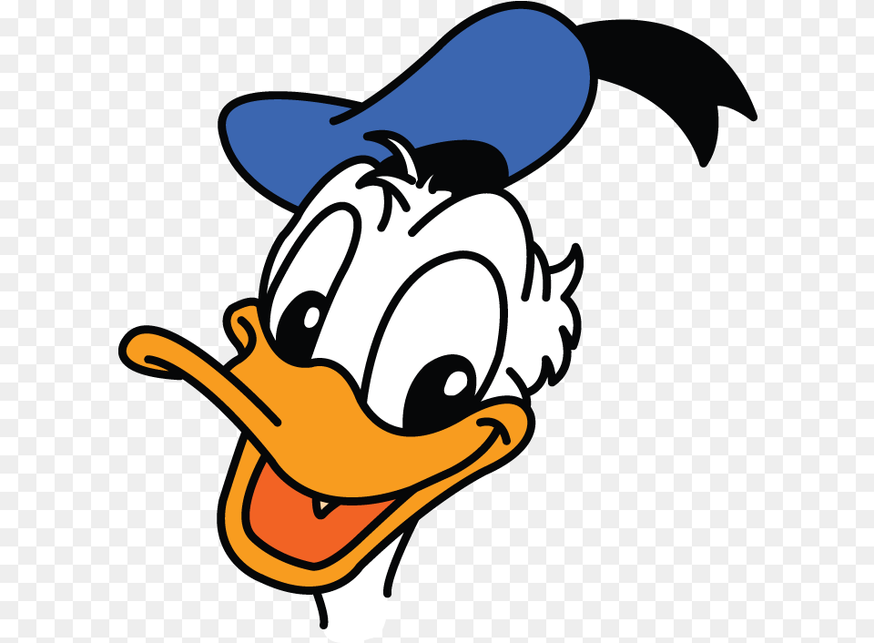 Donald Duck Donald Duck Small Face, Clothing, Hat, Cowboy Hat, Cartoon Png Image
