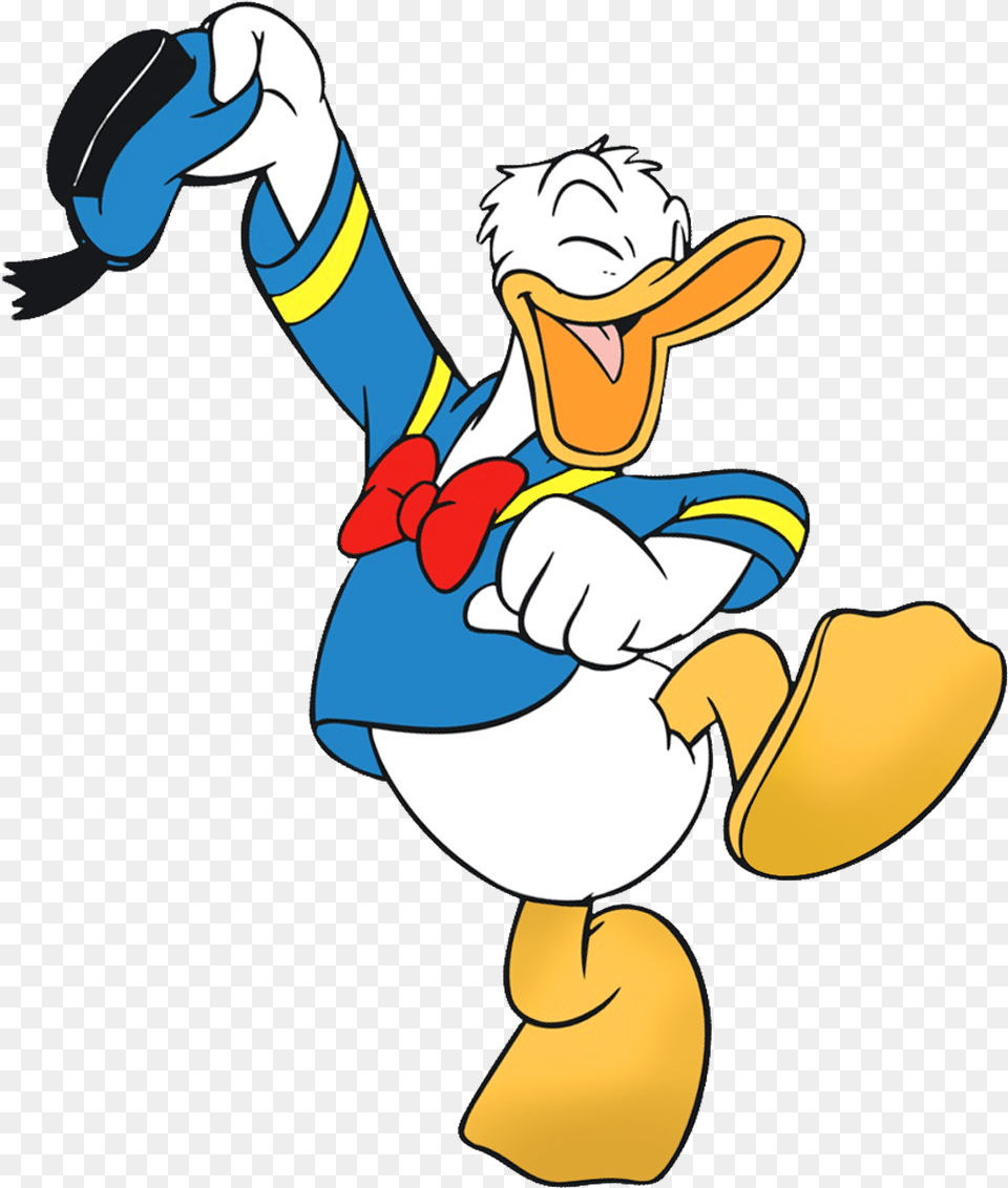 Donald Duck Happy Walt Disney Characters, Cartoon, Baby, Person, Face Free Png