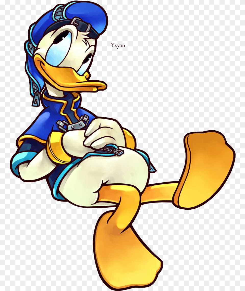 Donald Duck Kingdom Hearts 2 Photo Fanpop Kingdom Hearts 2 Donald, Cartoon, Baby, Person, Face Free Transparent Png