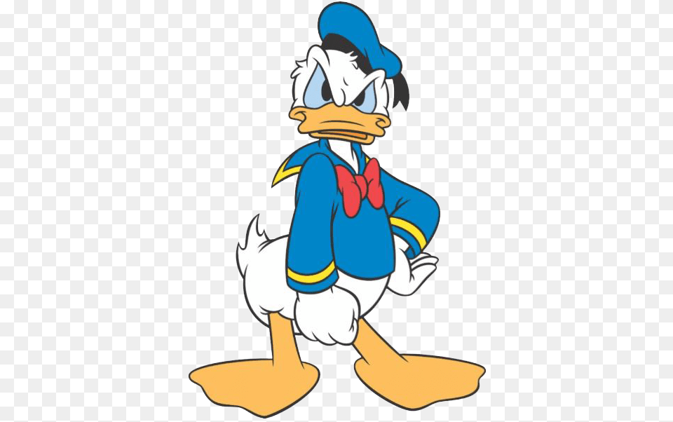 Donald Duck Transparent Clip Art Angry Donald Duck, Cartoon, Baby, Person Free Png Download